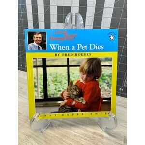 When a Pet Dies by Fred Rogers - Mr. Rogers Neighborhood - Vintage 1988